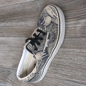 Vans MoMA Era Edvard Edward Munch Scream Skate Shoes Size 6.5